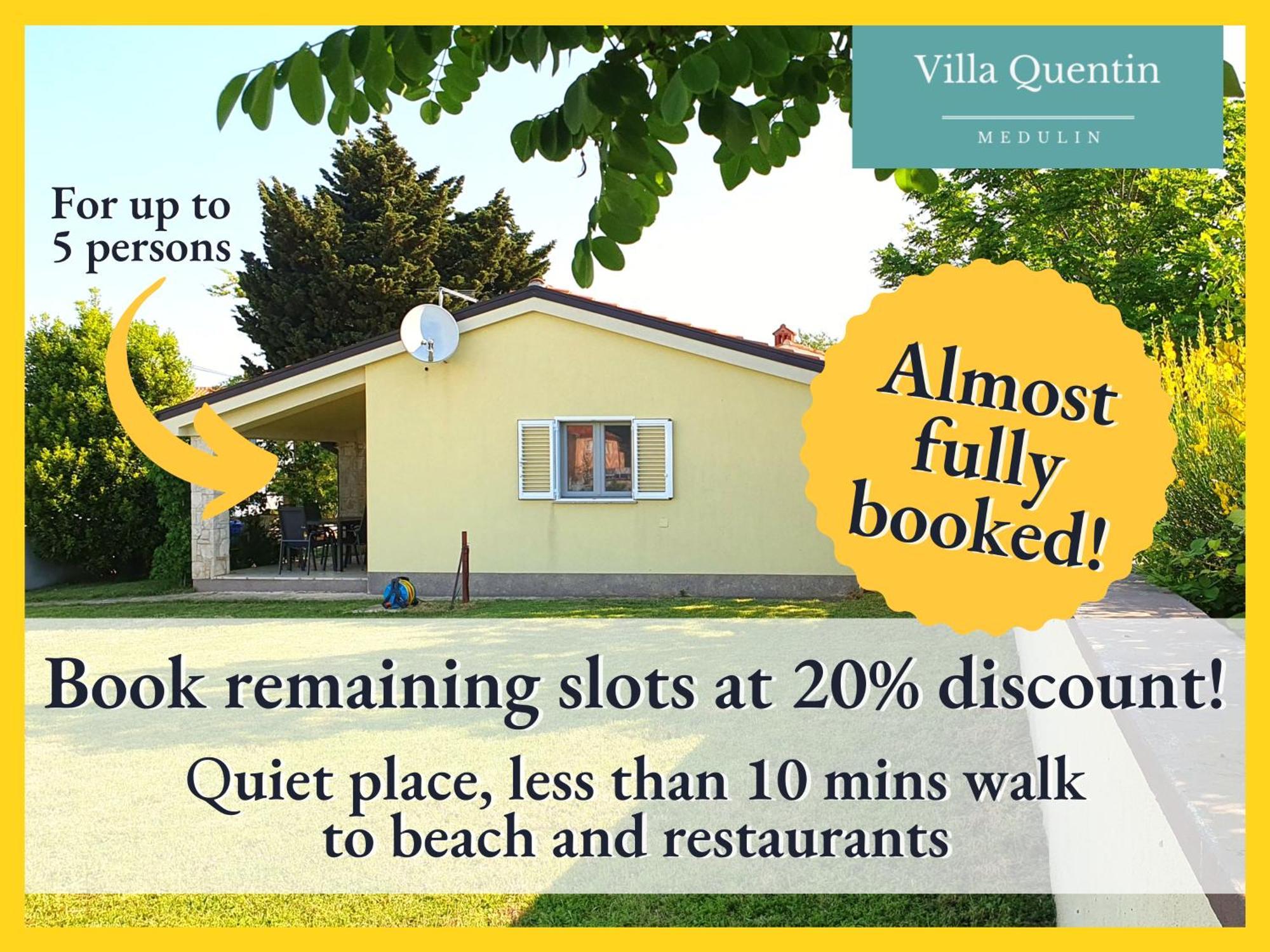 Villa Quentin - Quiet Place Close To Beach 梅杜林 外观 照片